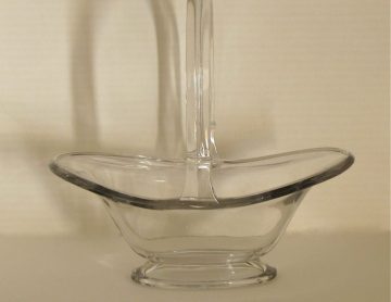 Heisey PLANTATION PRESSED circa 1948-1956 6 3/8" Crystal Stem Water Glass 