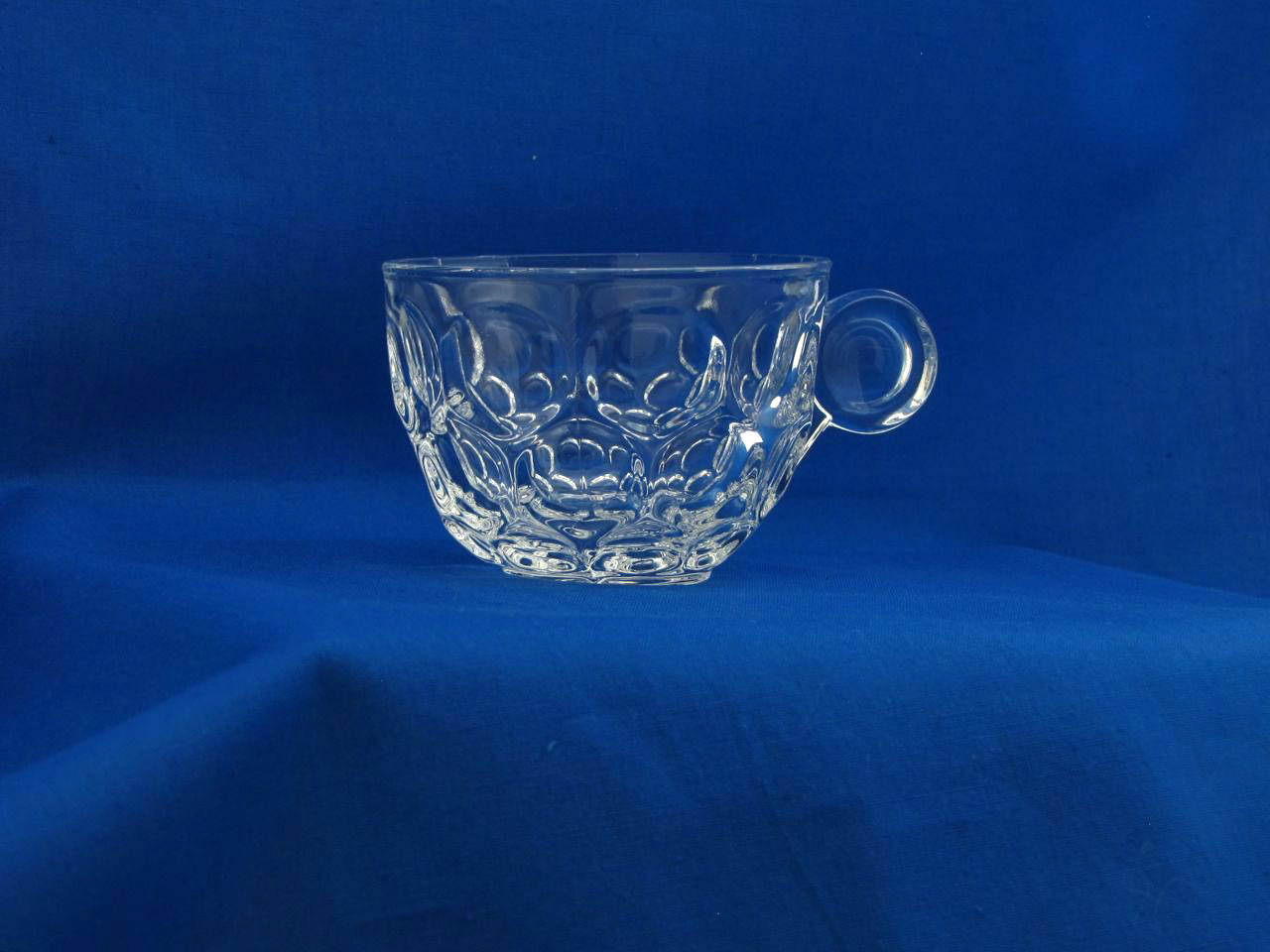 Heisey #1506 Whirlpool, Punch Cup, crystal, 1938-1957