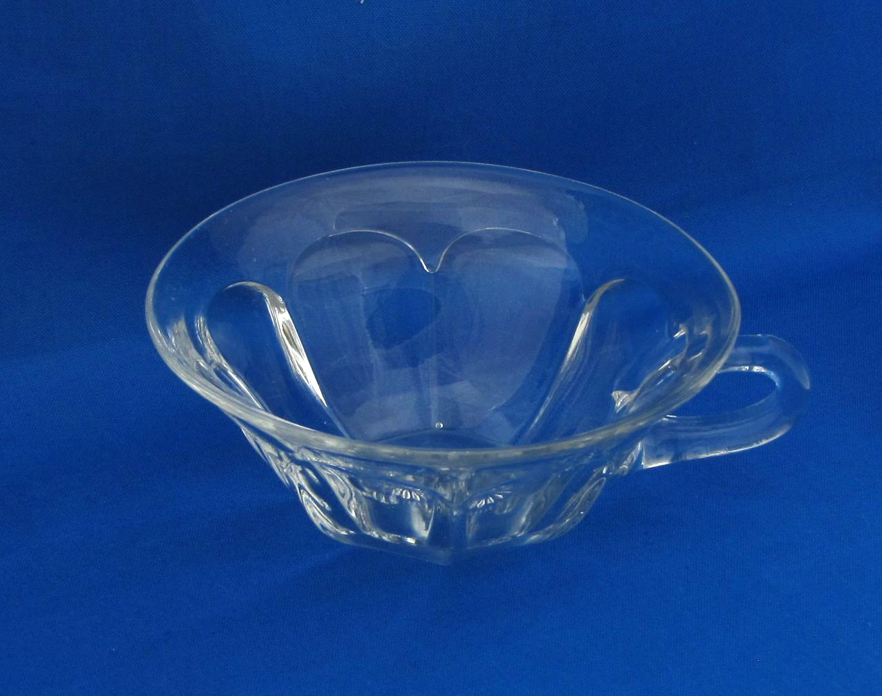 Heisey #341 Puritan Punch Cup, flared, crystal, 1903-1938