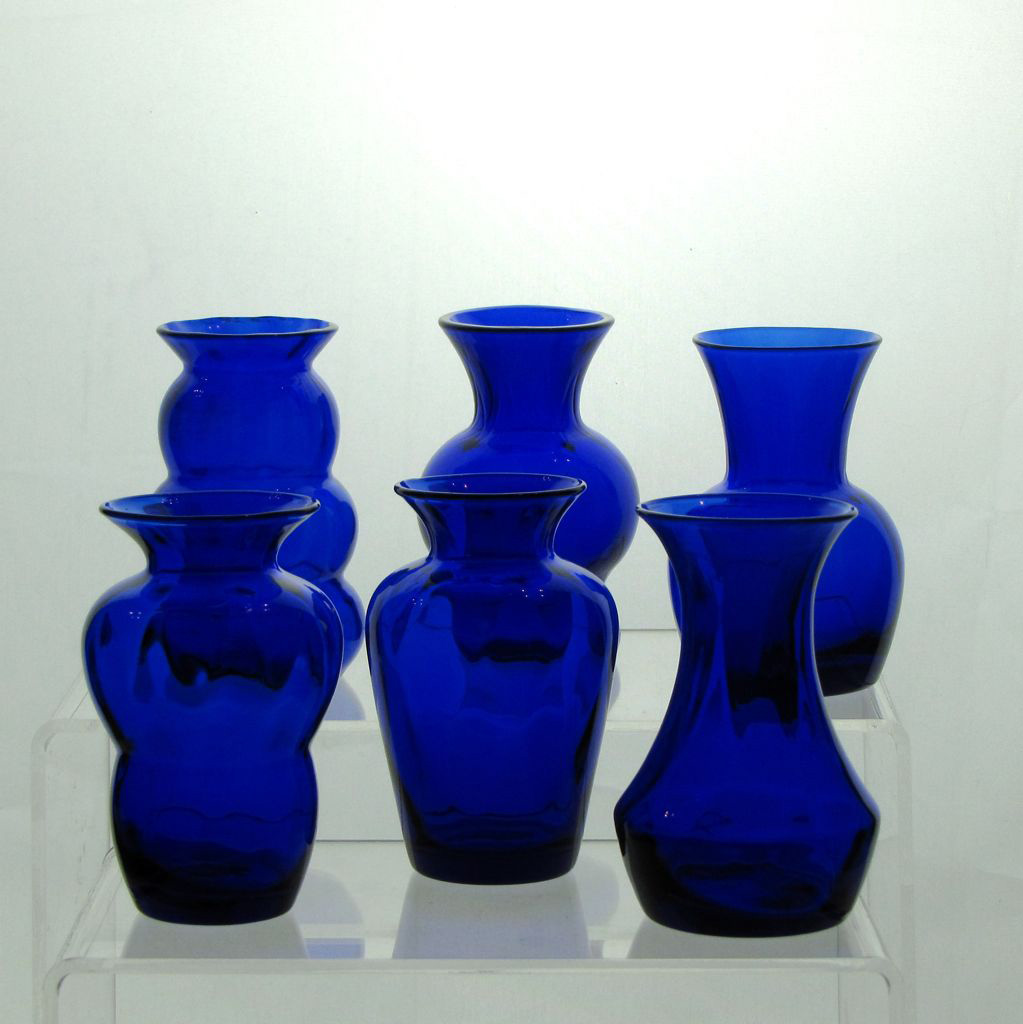 Heisey #4227,4228, 4229, 4230, 4231, 4232, Favor Vase, Diamond Optic, C