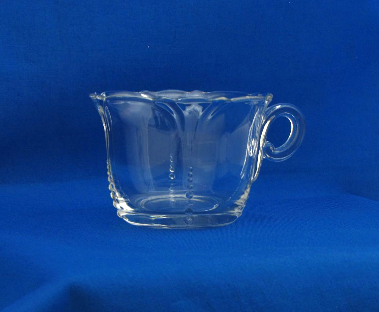 Heisey #1401 Empress, Punch Cup, crystal, 1930-1938