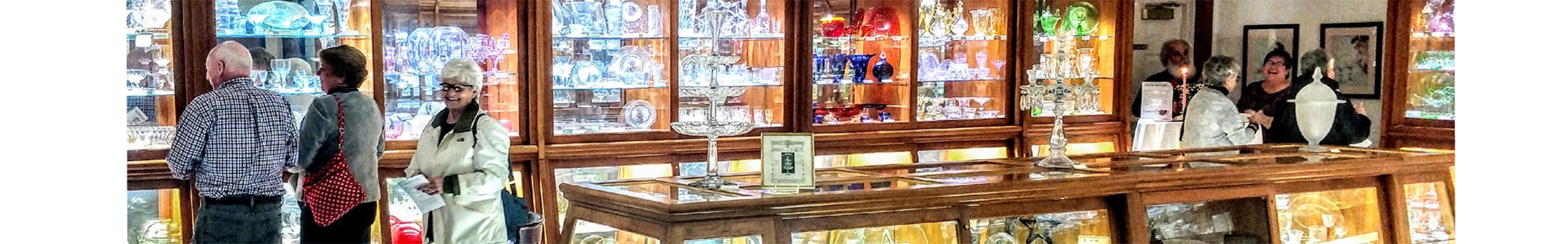 browsing heisey glass