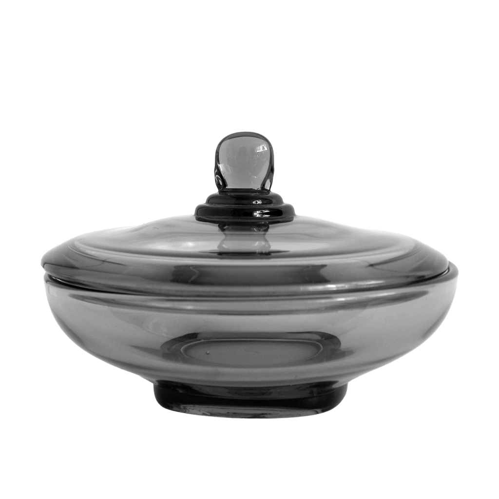 No. 1951 Cabochon covered candy box in Dawn