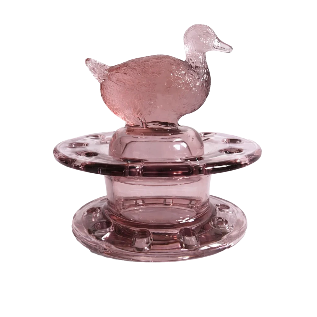 Heisey Glass Duck