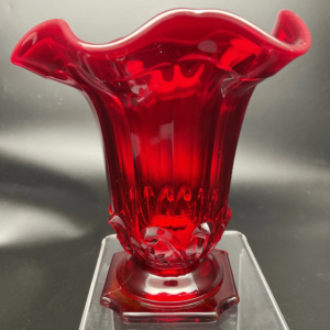 No. 1306 Comet Leaf soda reproduction vase